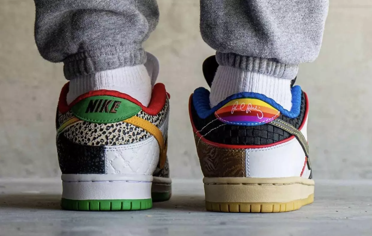 Nike SB Dunk Low What The P-Rod CZ2239-600 Release Date On-Feet