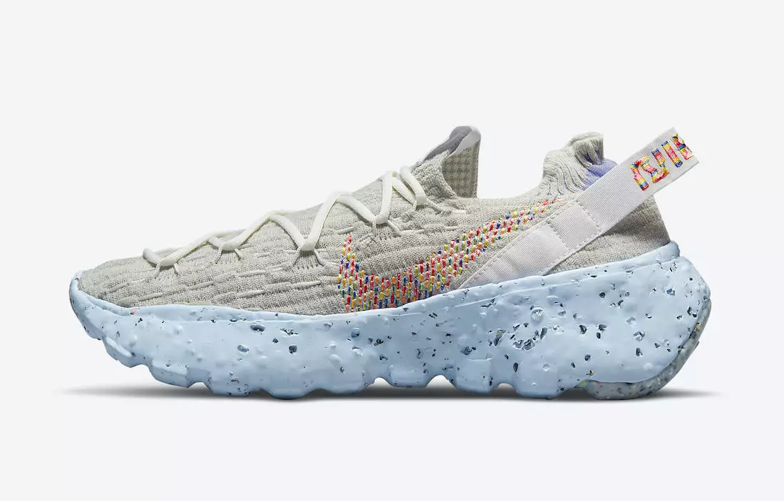 Nike Space Hippie 04 White Multi CD3476-102 Шығарылған күні