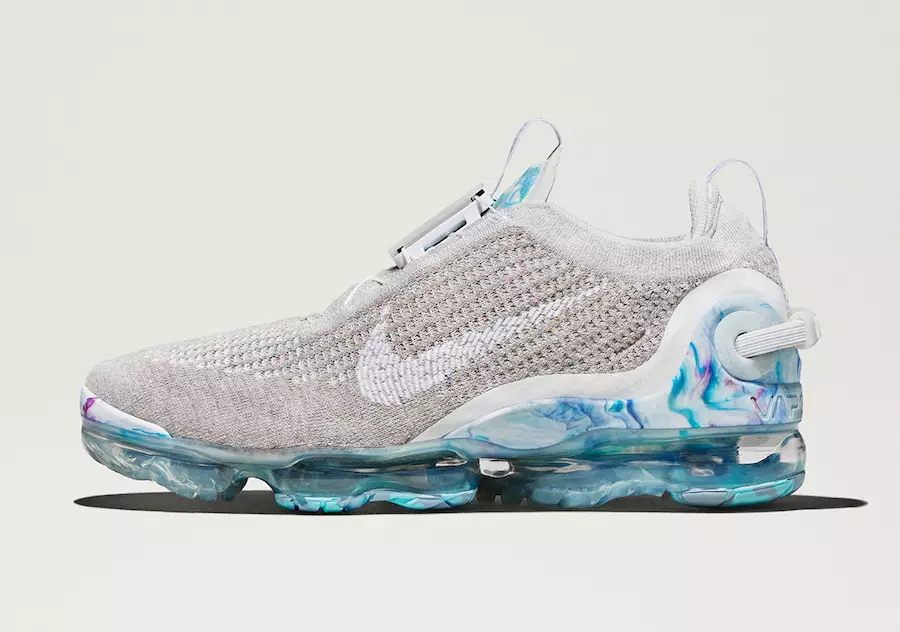 Nike Air VaporMax 2020 Flyknit cinza azul data de lançamento