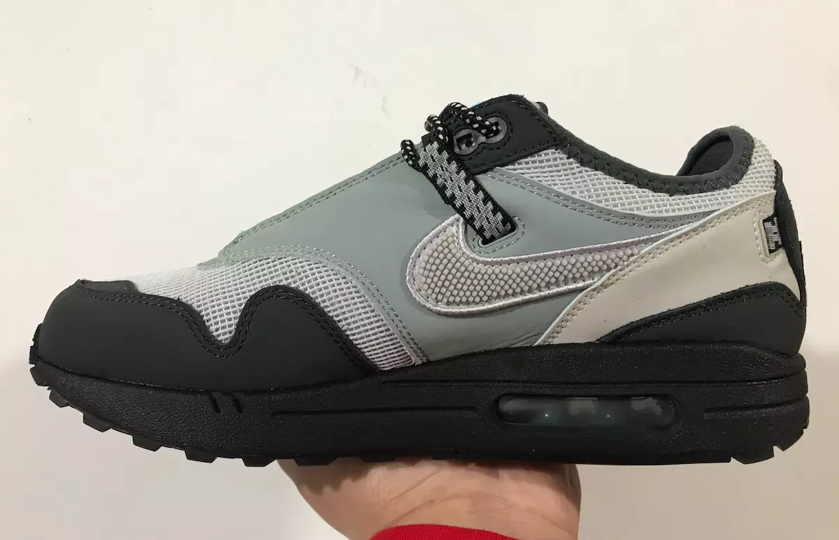 Travis Scott Nike Air Max 1 Cave Stone Dusty Sage Utgivelsesdato