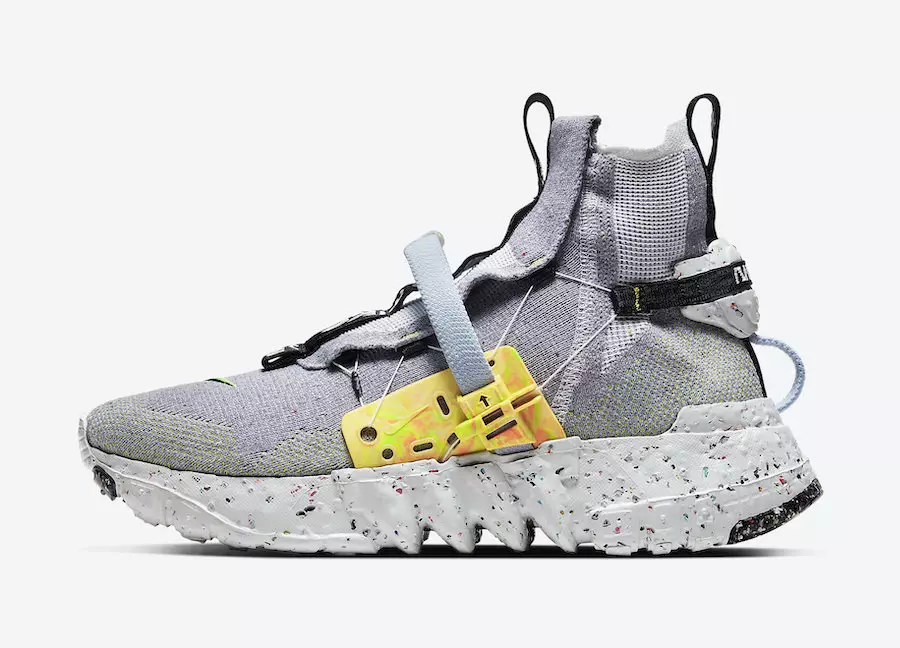 Nike Space Hippie 03 Grey Volt CQ3989-002 Дата випуску-1