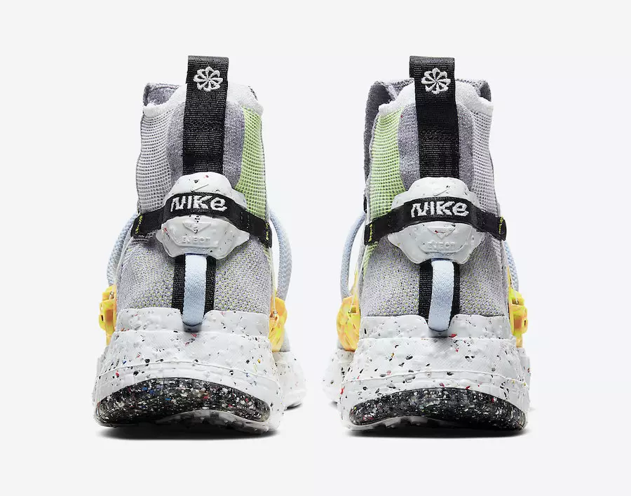 Nike Space Hippie 03 Grey Volt CQ3989-002 Санаи нашр-1