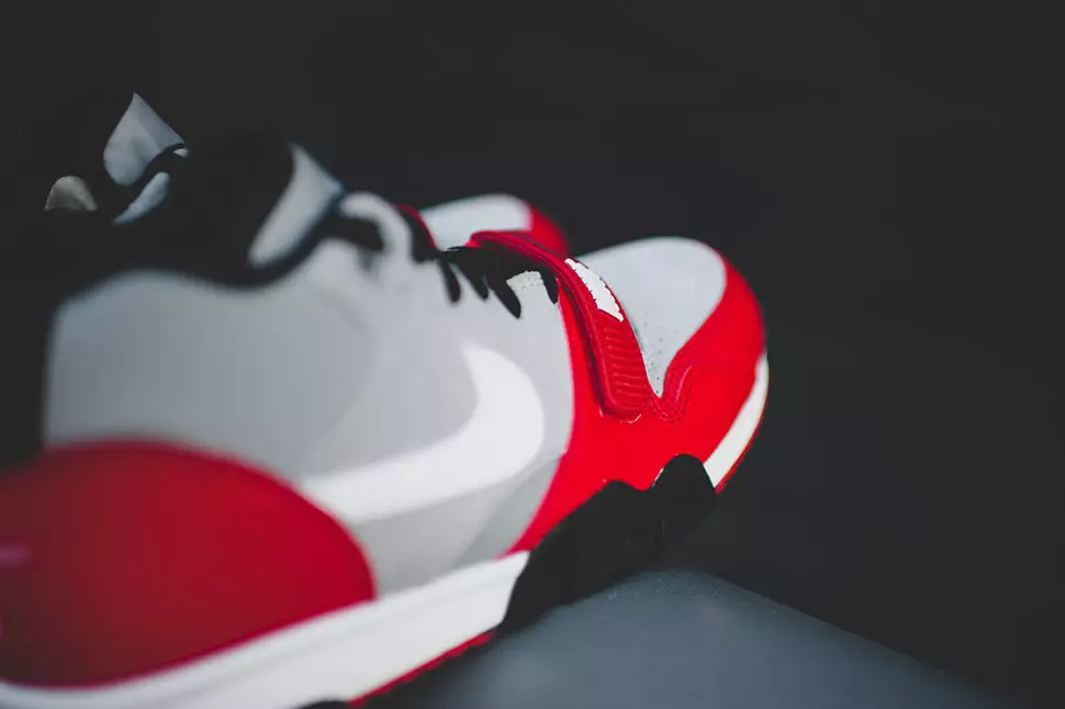 Кроссовки Nike Air Trainer 1 Mid Wolf Grey University Red