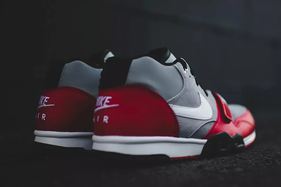 Nike Air Trainer 1 Mid Grey Red