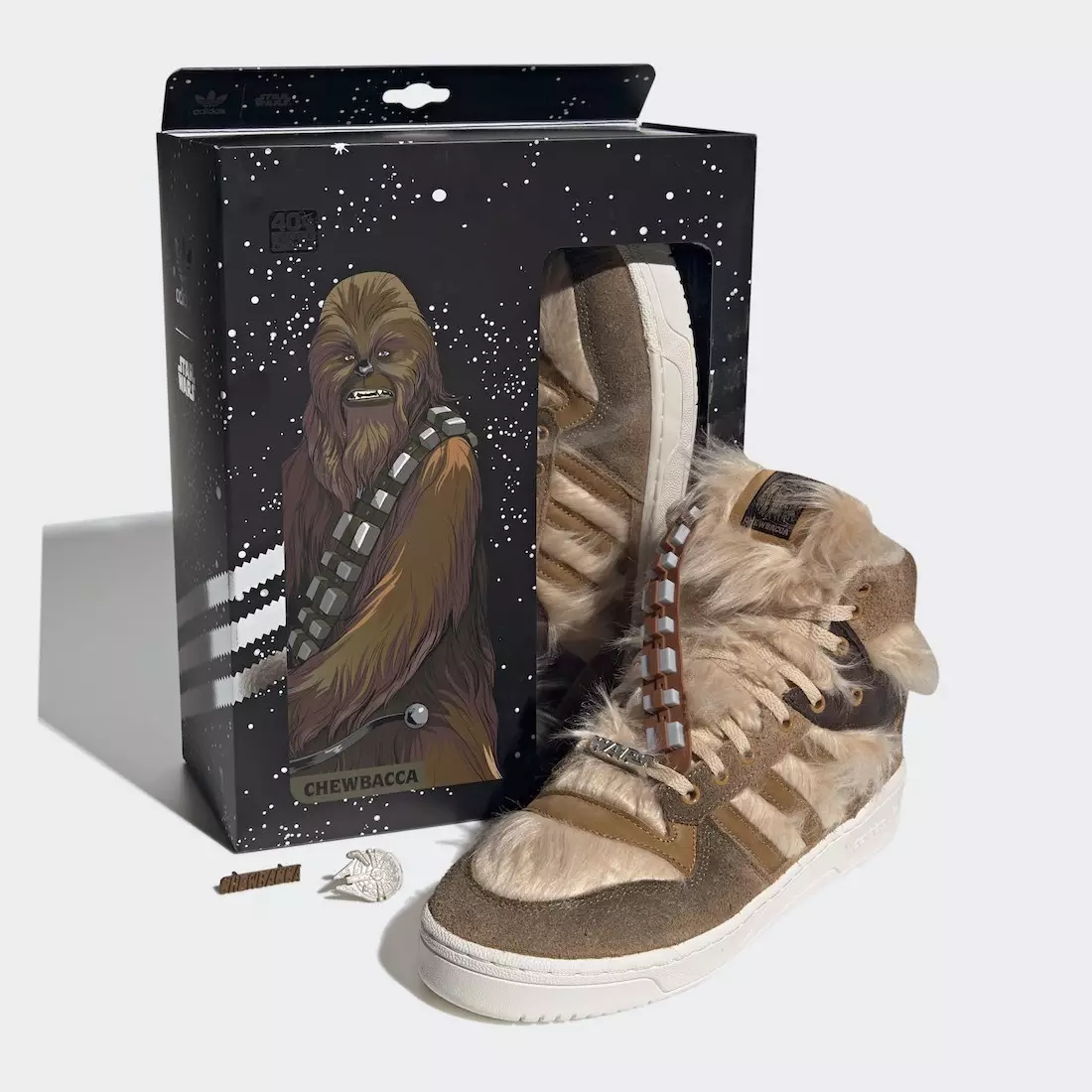 Star Wars adidas Rivalry Hi Chewbacca FX9290 Útgáfudagur