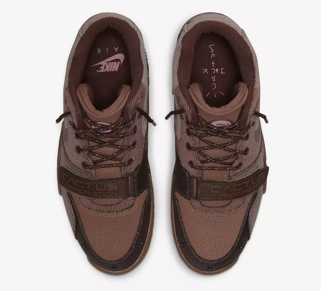 Travis Scott Nike Air Trainer 1 Qamħ DR7515-200 Data tal-Ħruġ