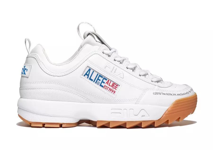 Alife Fila x Disruptor 2 hamkorligi uchun reliz tafsilotlarini tasdiqladi