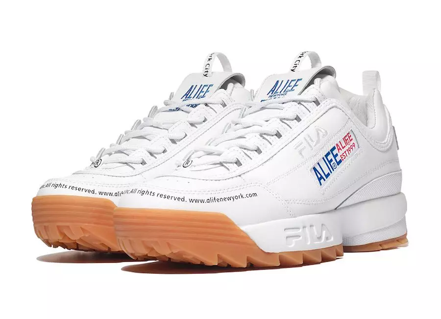 Alife FILA Disruptor 2 रिलीज की तारीख