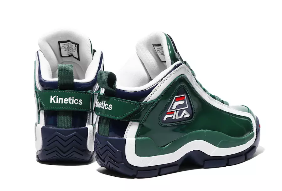 Kinetics x FILA 96 GL lakādas iepakojums