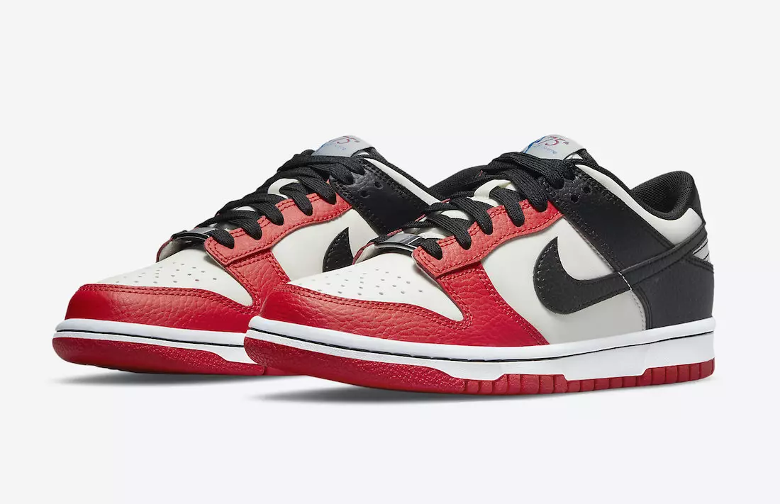 NBA Nike Dunk Low EMB Chicago GS DO6288-100 išleidimo data