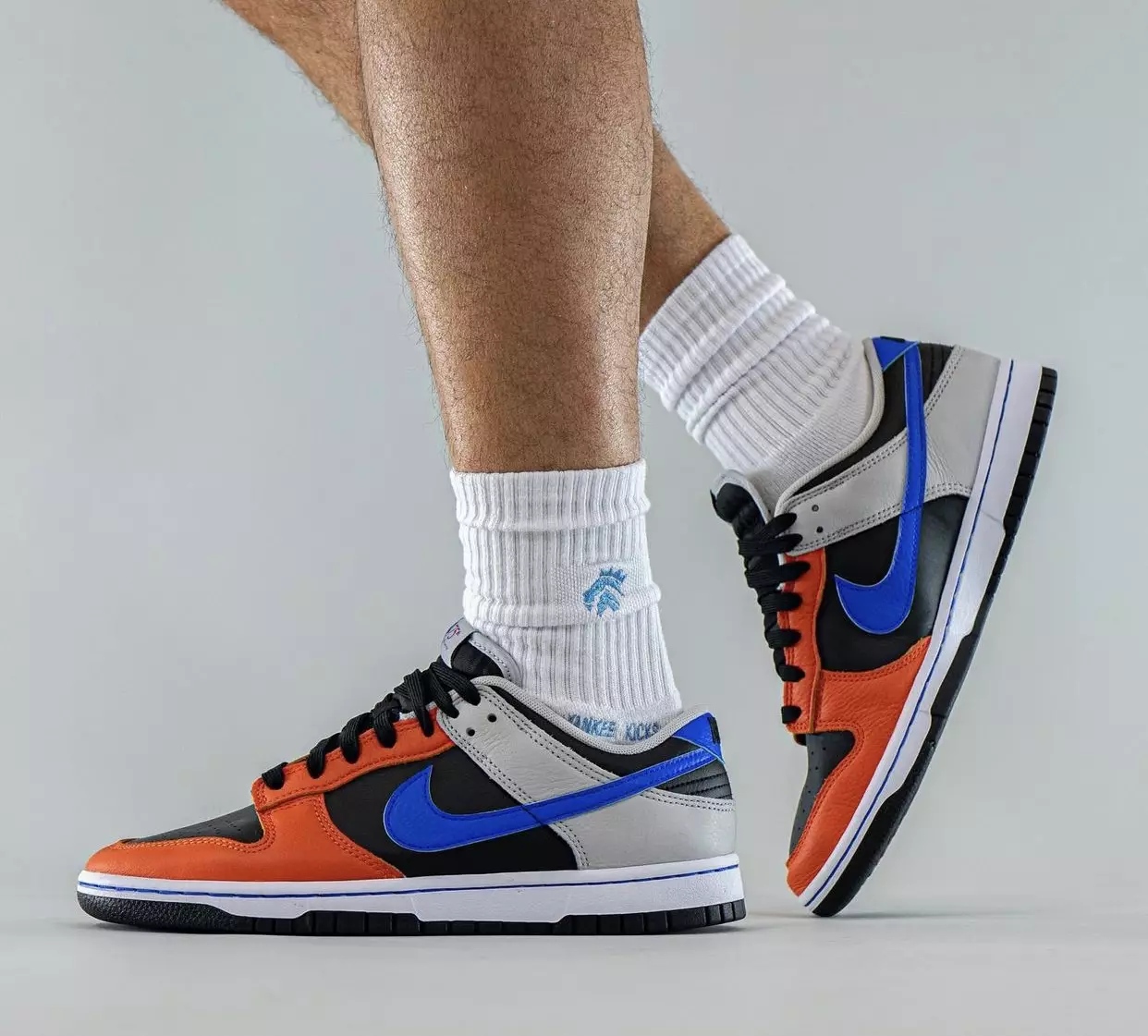 NBA Nike Dunk Low Knicks 75-års jubilæum DD3363-002 On-Feet