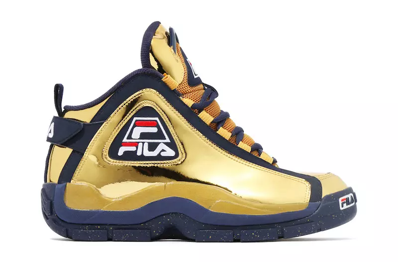 Kinetics FILA 96 メタリックゴールドサイド