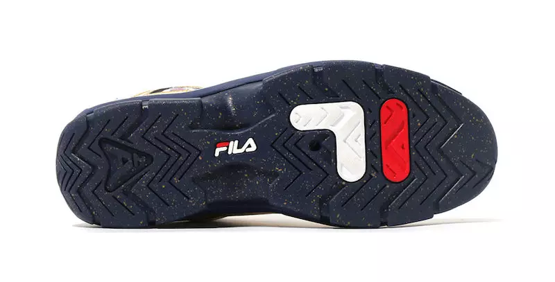 Kinetics FILA 96 Metallic Gold Outsole