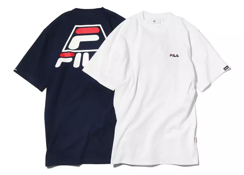 Kinetics FILA 96 메탈릭 골드 티셔츠