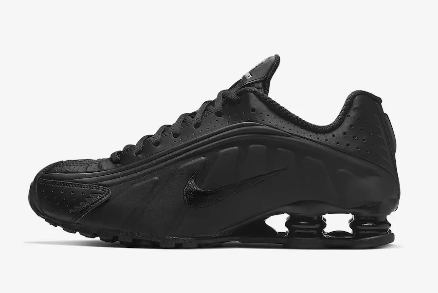 Nike Shox R4 Triple Black 104265-044 Harga Tarikh Tayangan