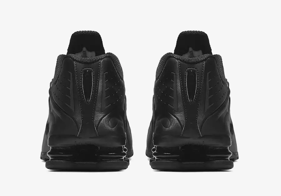 Nike Shox R4 Triple Black 104265-044 מעלדונג טאָג פּרייַז