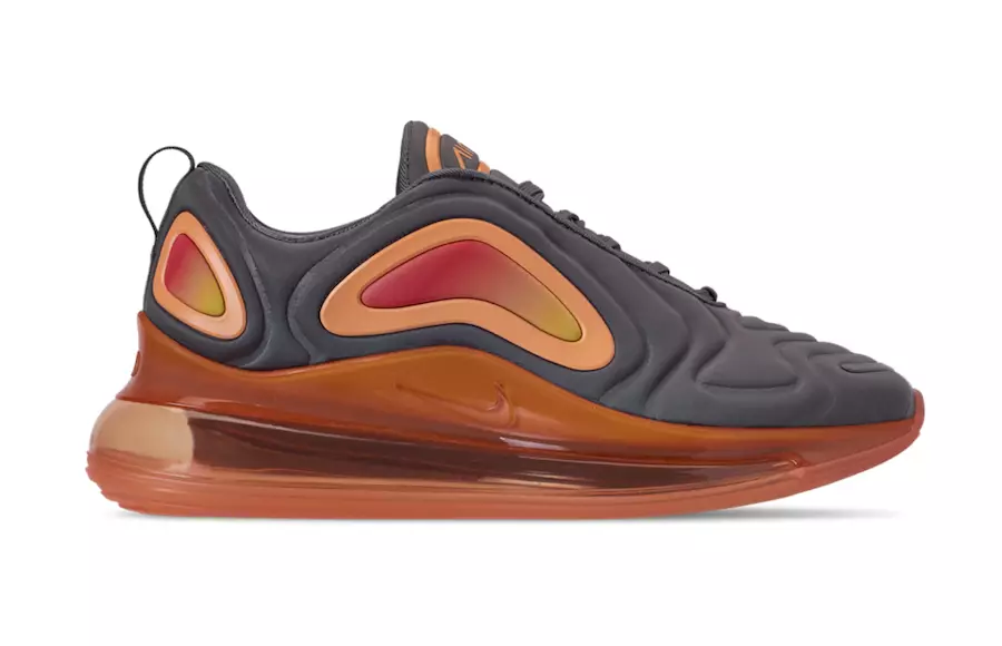 Nike Air Max 720 ga to'q sariq rangli detallarni qo'shdi