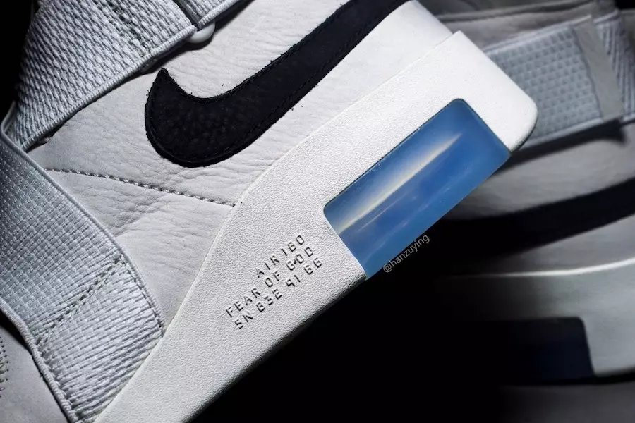 Nike Air Fear of God 180 Moccasin Light Bone AT8087-001 Útgáfudagur