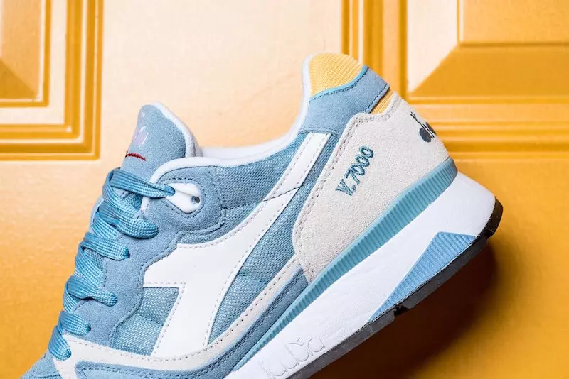 Diadora V7000 NYL II Støvblå