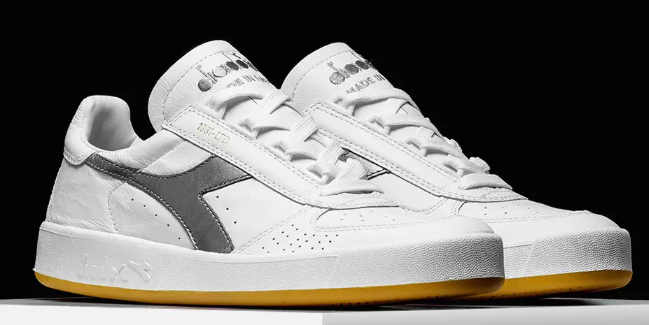 Diadora B Elite OG Произведено во Италија 1981 година LTD Сребрен златен пакет