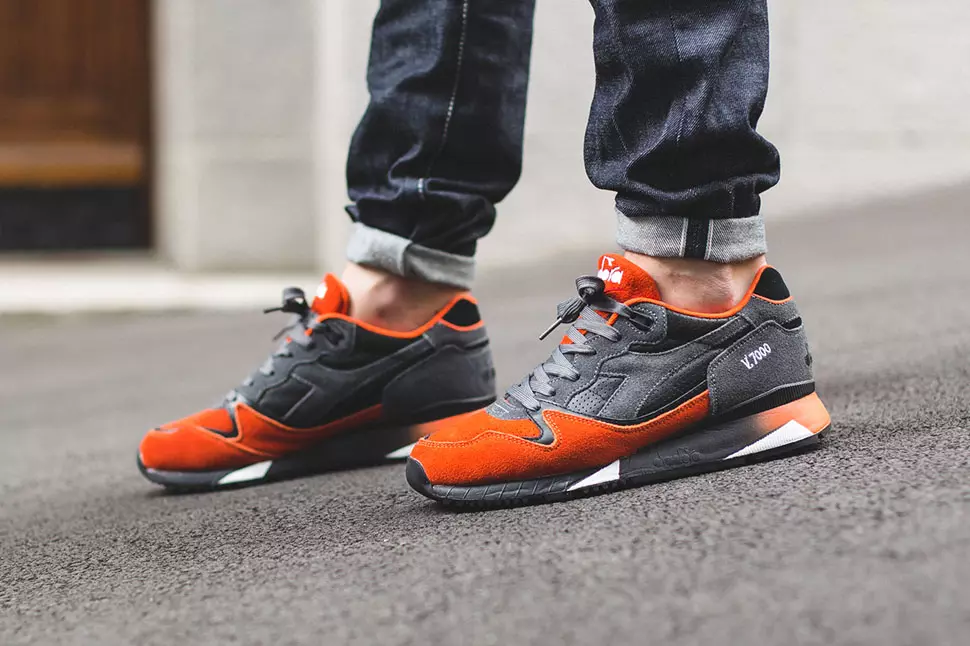 Diadora 7000 Préimh Caisleán Rock Orange