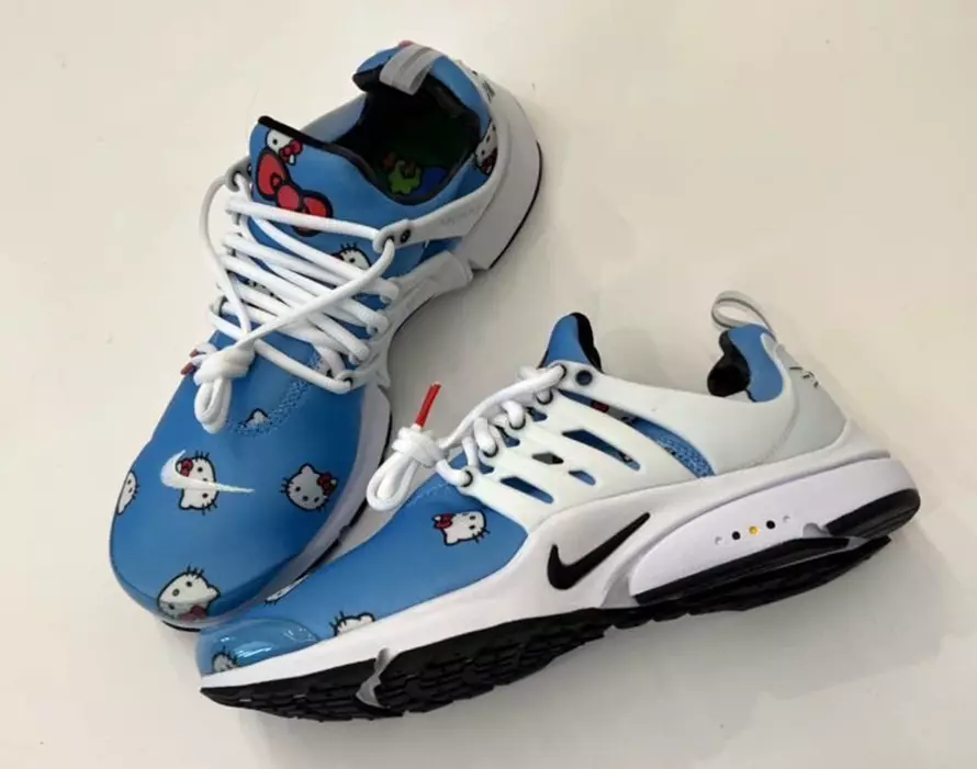 تاریخ انتشار Hello Kitty Nike Air Presto University Blue DV3770-400