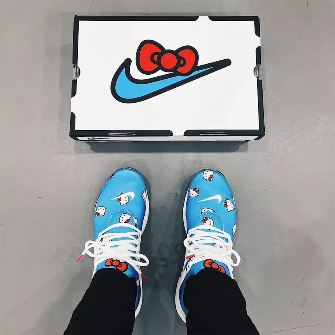 Hello Kitty Nike Air Presto University Blue DV3770-400 Chiqarilgan sanasi