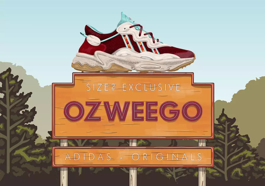 storlek? Avslöjar adidas Ozweego Exclusive Inspirerad av Oswego Lake i Oregon 20890_1