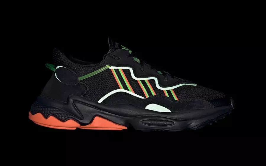 adidas Ozweego Nero Arancio Verde EE5696 Data di rilascio