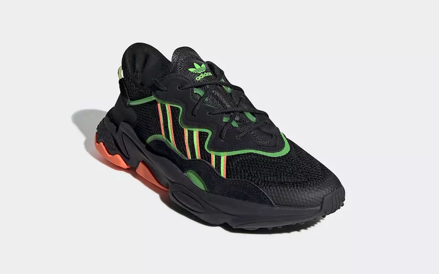 adidas Ozweego Black Orange Green EE5696 Թողարկման ամսաթիվ