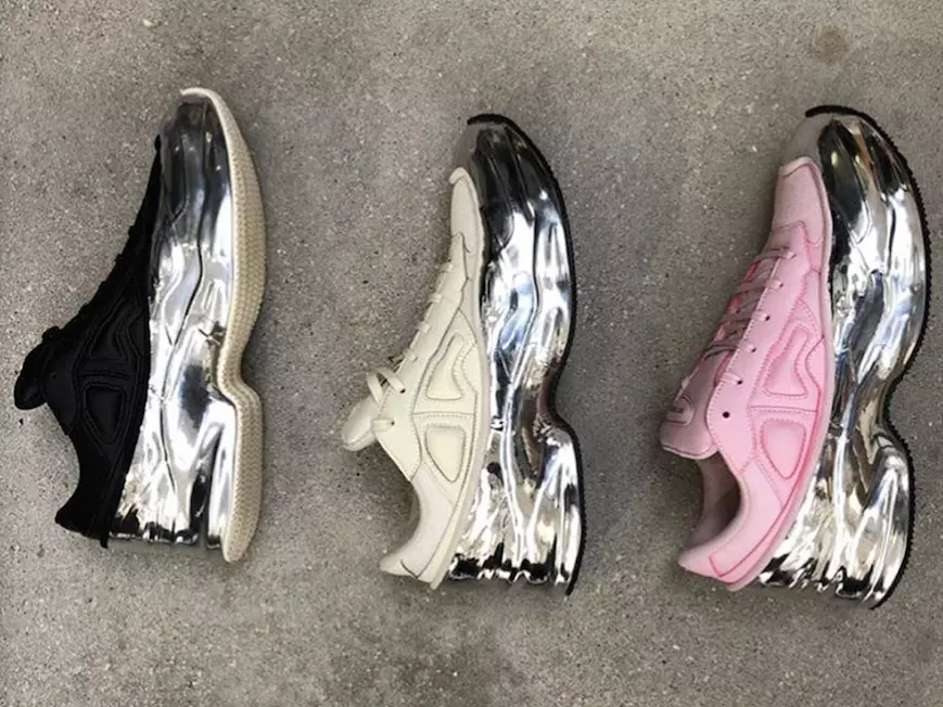 Raf Simons adidas Ozweego Argent Collection