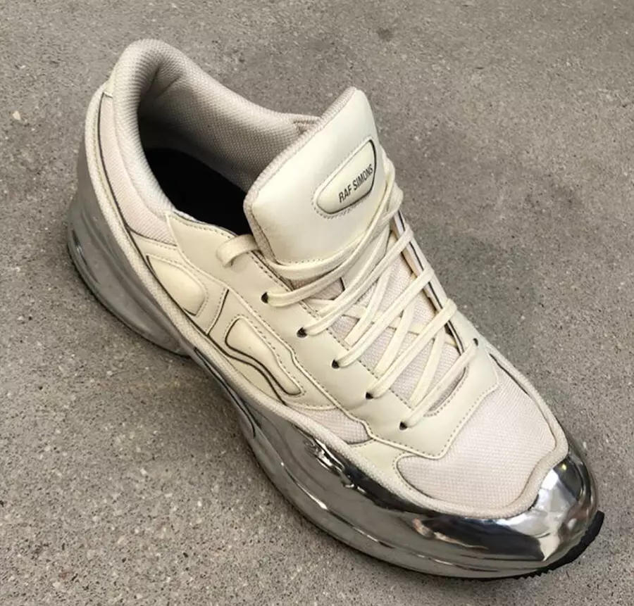 Raf Simons adidas Ozweego Silver Pack Poor White