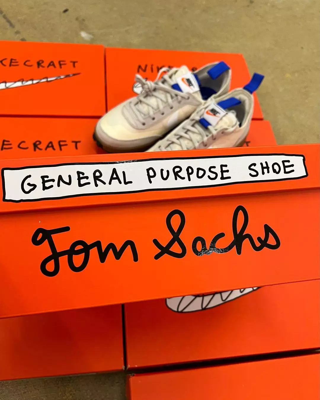 Tom Sachs NikeCraft Shoe General Purpose DA6672-200 תאריך שחרור