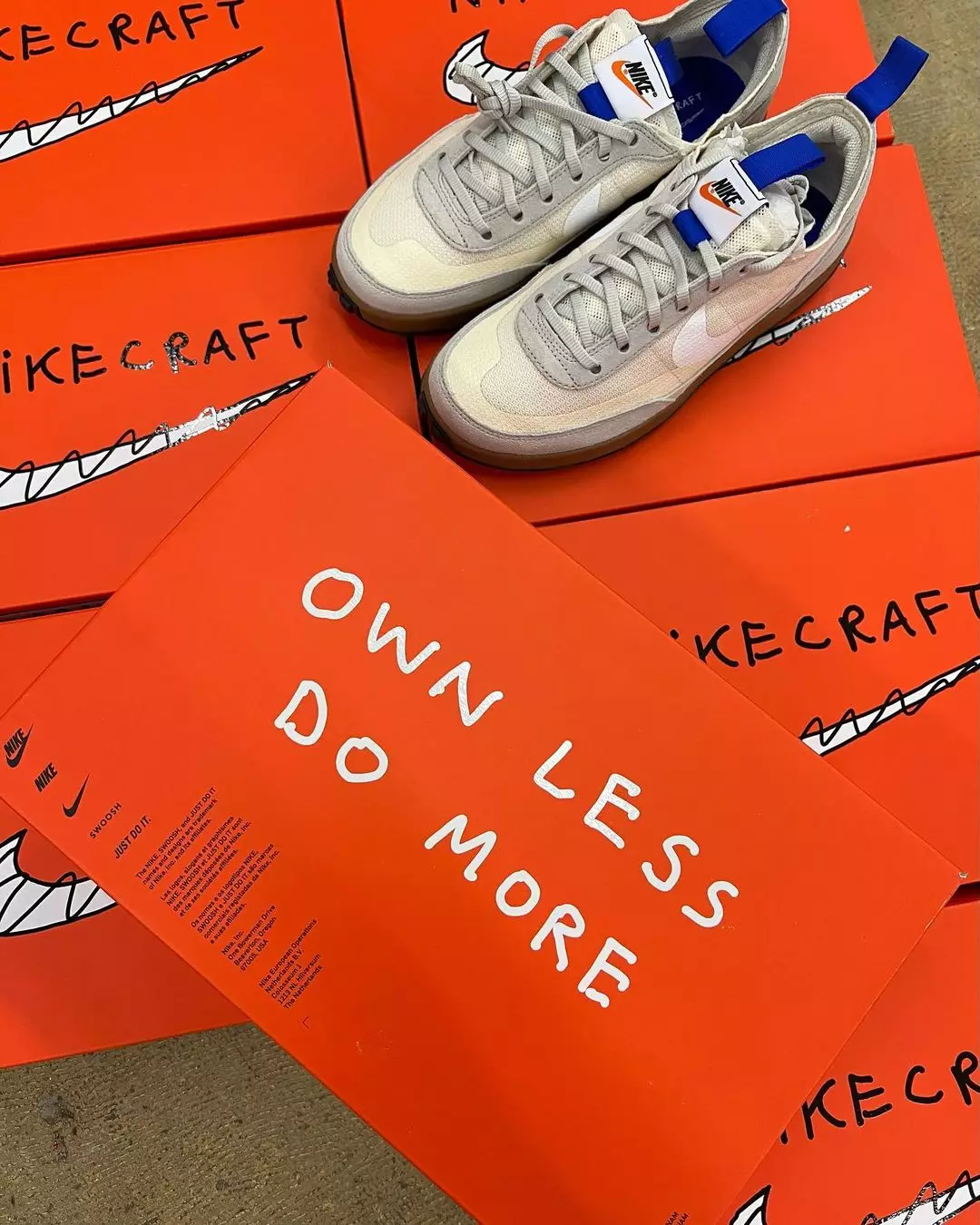 Том Сакс NikeCraft за општа намена DA6672-200 Датум на издавање