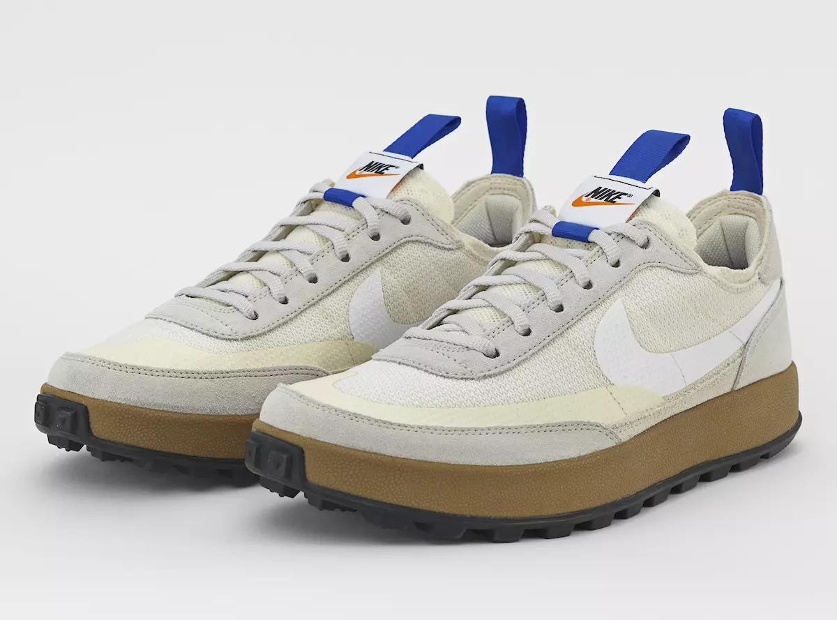 Tom Sachs NikeCraft almennar skór GPS DA6672-200 Útgáfudagur