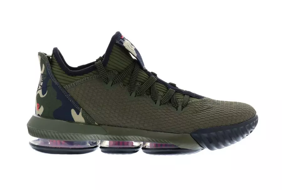 Nike LeBron 16 Low Camo Cargo Khaki CI2668-300 Releasedatum