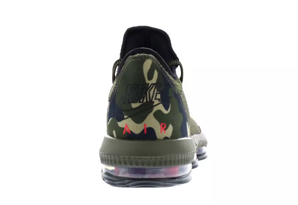 Nike LeBron 16 Low Camo Cargo Khaki CI2668-300 Tarikh Tayangan