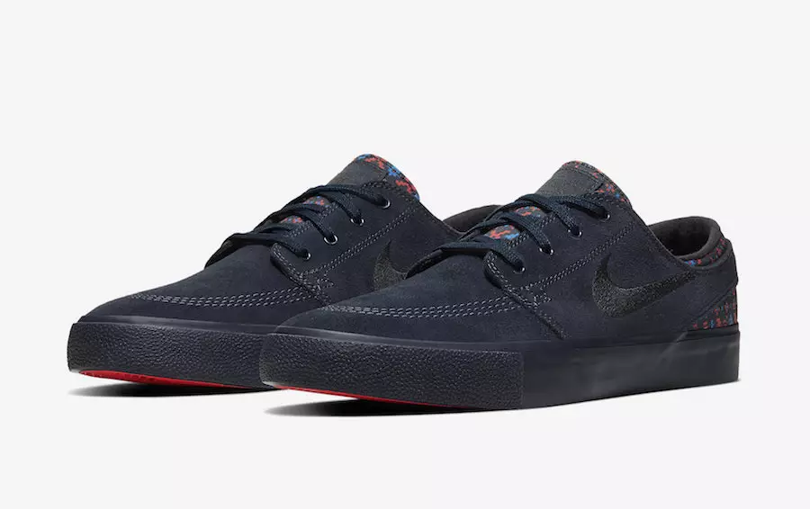 Nike SB Stefan Janoski Premium wordt geleverd met patronen met Azteken-thema