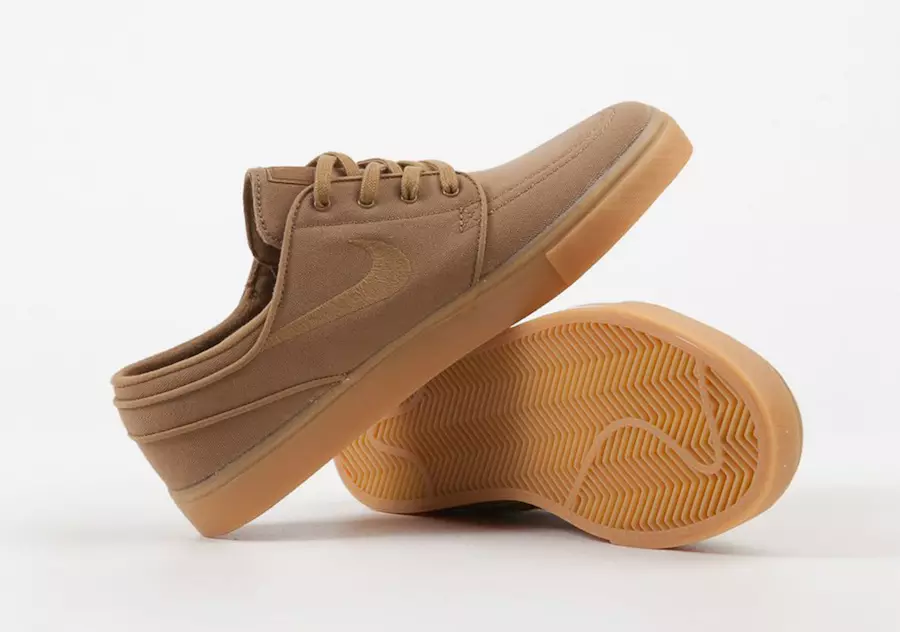 Nike SB Stefan Janoski ოქროსფერი კრემისფერი რეზინის ყვითელი