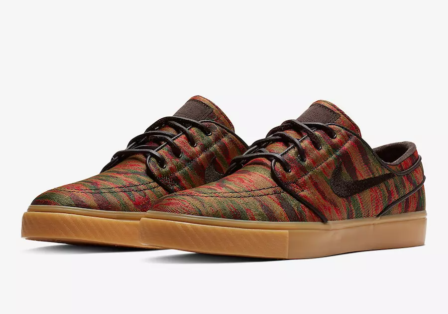 Nike SB Stefan Janoski در سبک رنگارنگ Camo عرضه می شود