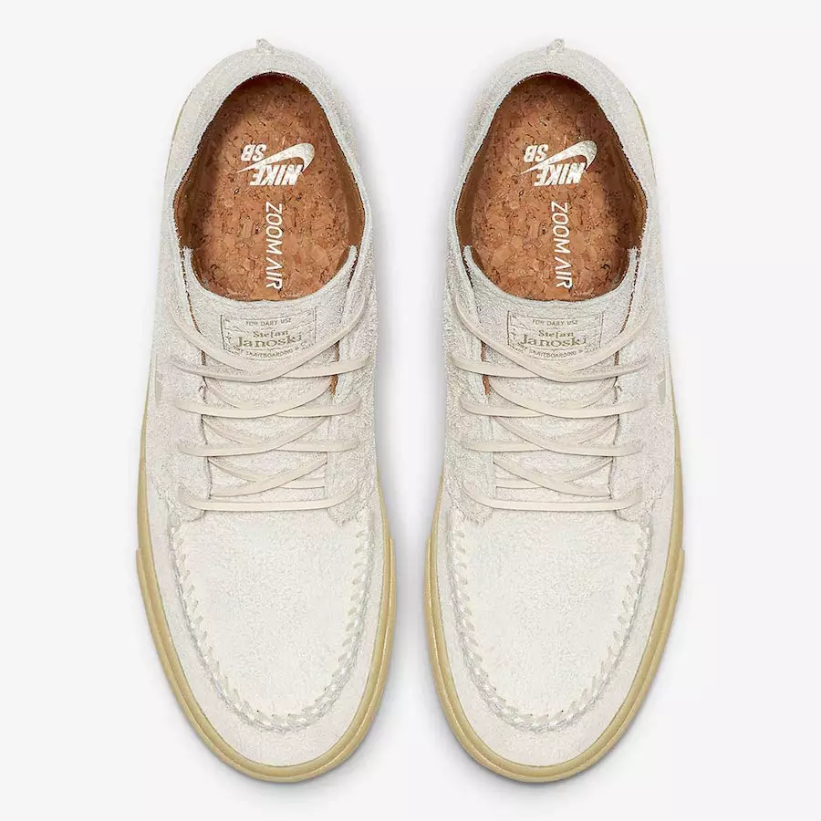 Date de sortie de la Nike SB Zoom Janoski Mid Crafted White AQ7460-200