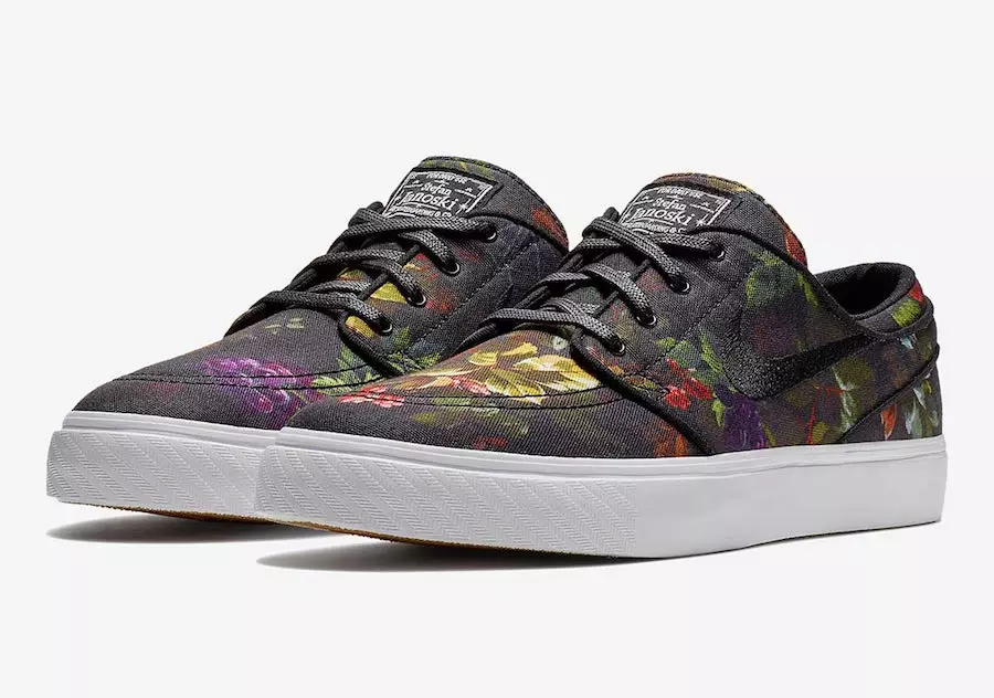 Clúdaíonn Priontála Bláthanna An Nike SB Stefan Janoski