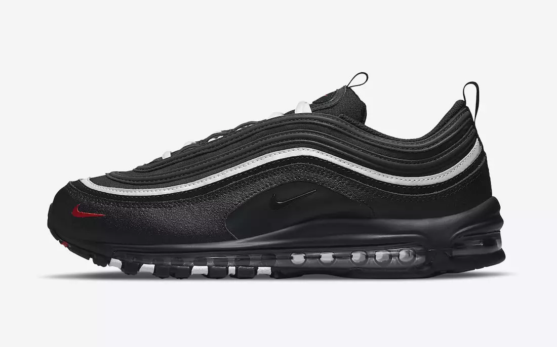 Nike Air Max 97 Қара ақ қызыл DH1083-001 Шығарылған күні