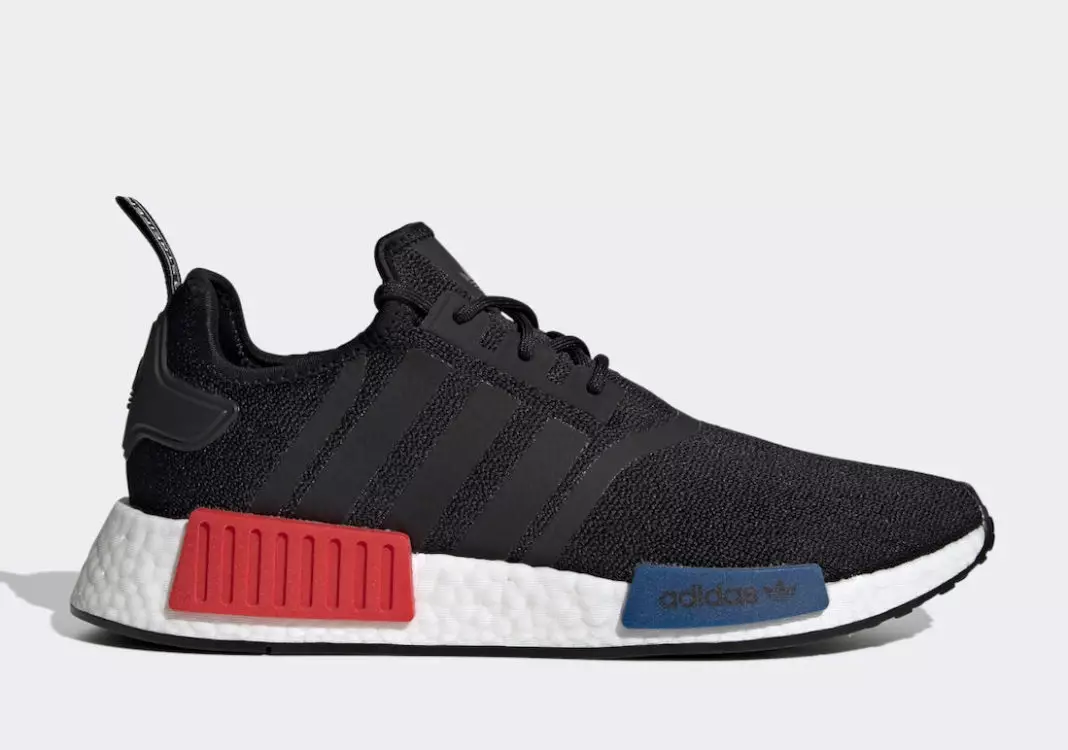 adidas NMD R1 OG Black Red Blue GZ7922 Tarikh Tayangan