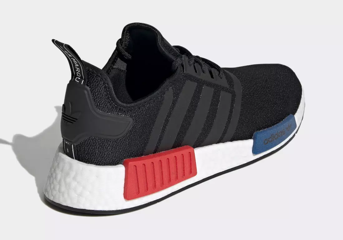 adidas NMD R1 OG Црно црвено сино GZ7922 Датум на издавање