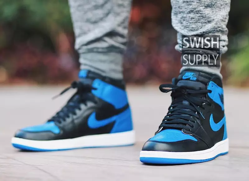 Air Jordan 1 Royal En Los Pies