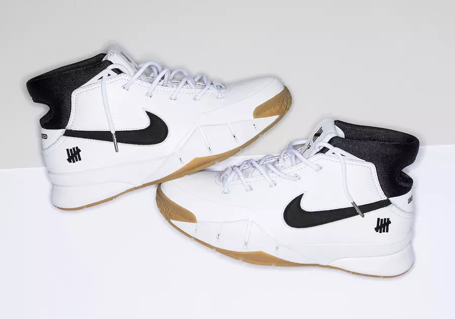 Date de sortie invaincue de la Nike Kobe 1 Protro White Gum