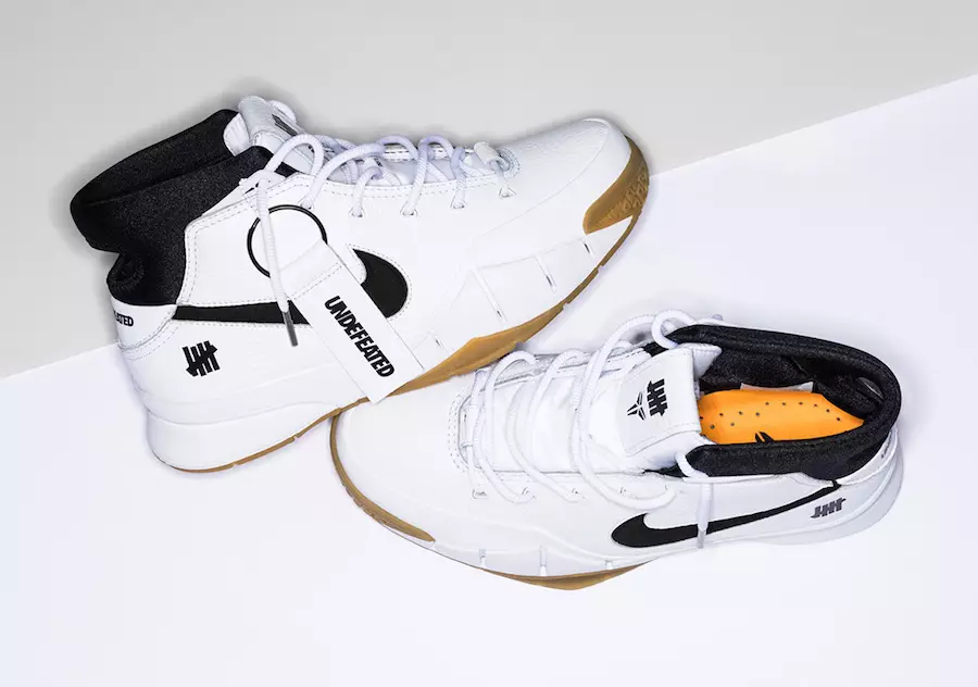 Neporažený Nike Kobe 1 Protro White Gum Datum vydání