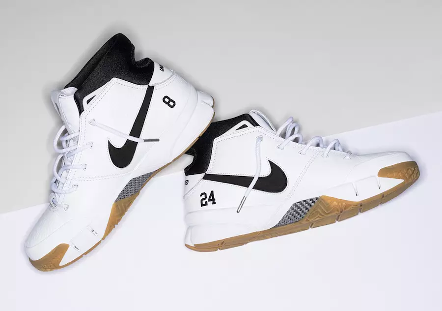 Date de sortie invaincue de la Nike Kobe 1 Protro White Gum