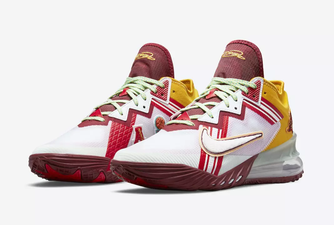 Mimi Plange x Nike LeBron 18 Low Higher Learning CV7562-102 Ngày phát hành